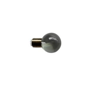 Image of GoodHome Antiki Antique brass effect Glass & metal Ball Curtain pole finial (Dia)19mm