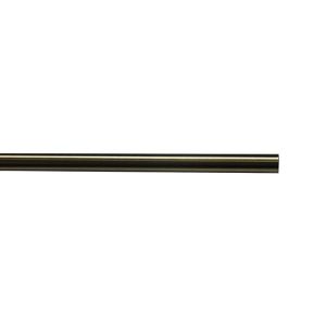 Image of GoodHome Antiki Gold Antique brass effect Fixed Curtain pole (L)2000mm-2000mm (L)2m