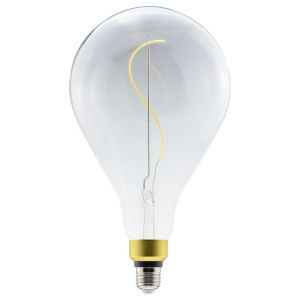 Diall E27 6W 470Lm Balloon Neutral White Led Filament Light Bulb