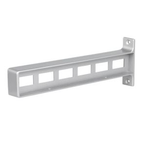 Image of Form Cusko Grey Zinc alloy Shelf connector (D)92mm