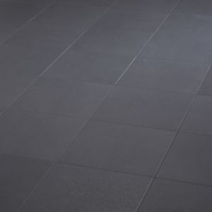 Image of Hydrolic Anthracite Matt Concrete effect Porcelain Floor Tile Sample