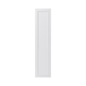 Image of GoodHome Artemisia Matt white classic shaker moulded curve Moulded curve Larder Cabinet door (W)300mm