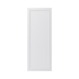 Image of GoodHome Artemisia Matt white classic shaker moulded curve Moulded curve Larder Cabinet door (W)500mm