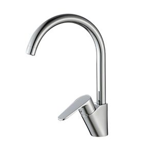 Image of Cooke & Lewis Aruvi Chrome effect Kitchen Top lever Mixer tap