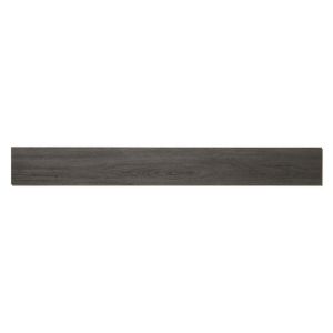 Image of Bachata Dark grey Wood effect Luxury vinyl click Flooring Sample