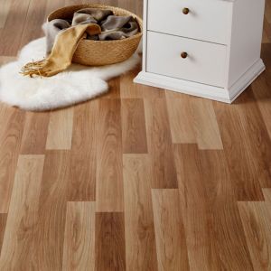 Image of Goldcoast Natural Oak effect Laminate Flooring Sample
