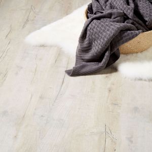 Image of Brisbane Grey Oak effect Laminate Flooring Sample