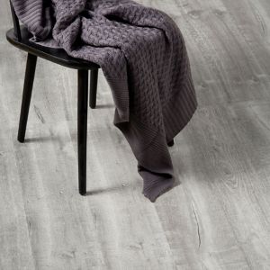 Image of Aberfeldy Grey Oak effect Laminate Flooring Sample