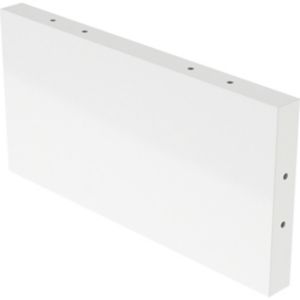 Image of GoodHome Alara White Modular Room divider panel (H)0.25m (W)0.5m