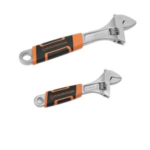 Image of Magnusson 2 piece Adjustable wrench set