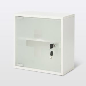 Image of Cooke & Lewis Kyoga Melamine White Medicine cabinet (W)300mm (H)300mm
