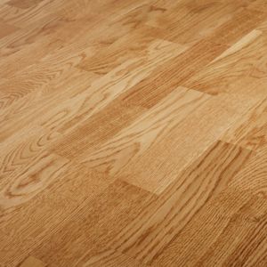 Image of Bishorn Natural Oak Real wood top layer flooring 2.03m² Pack