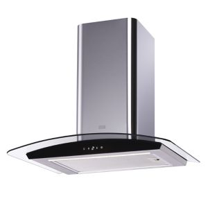 Image of Cooke & Lewis LinkTech Stainless steel Chimney Cooker hood (W) 600mm