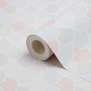 Image of Alvier Multicolour Geometric Smooth Wallpaper