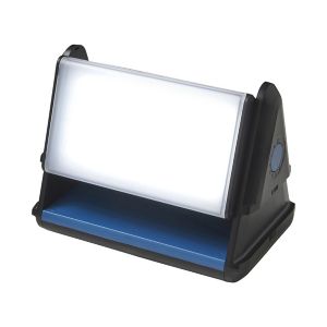 Erbauer Lewo Battery-Powered Rechargeable Led Work Light 7.4V 1600Lm Black & Blue
