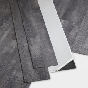 Image of GoodHome Poprock Grey Wood effect Self adhesive Vinyl plank 1.11m² Pack