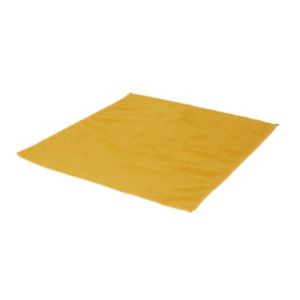 Image of Yellow Microfibre All purpose cloth Pack of 10