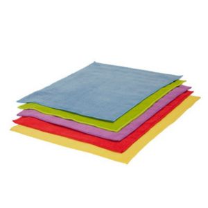 Image of Multicolour Microfibre Multi-purpose Cloth Pack of 50