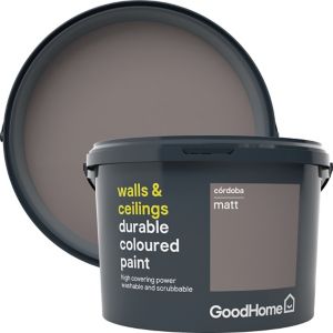 Image of GoodHome Durable Cordoba Matt Emulsion paint 2.5L