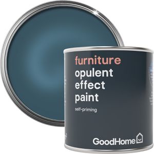 Image of GoodHome Laguna beach Metallic effect Furniture paint 0.13L