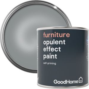 Image of GoodHome Bel air Metallic effect Furniture paint 0.13L
