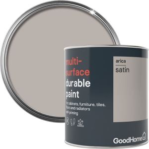 Image of GoodHome Durable Arica Satin Multi-surface paint 0.75L