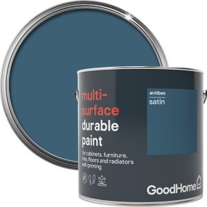 Image of GoodHome Durable Antibes Satin Multi-surface paint 2L
