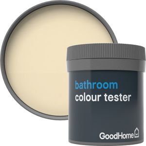 Image of GoodHome Bathroom Toronto Soft sheen Emulsion paint 0.05L Tester pot