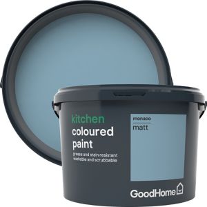 Image of GoodHome Kitchen Monaco Matt Emulsion paint 2.5L