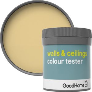 Image of GoodHome Walls & ceilings Santiago Matt Emulsion paint 0.05L Tester pot