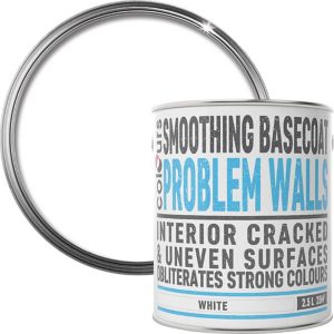 Image of Colours Problem walls White Wall Basecoat 2.5L