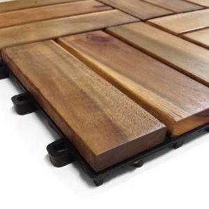 Blooma Acacia Deck Tile (L)0.3M (W)300mm (T)24mm