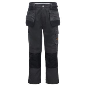Image of Site Jackal Black & grey Men's Trousers W32" L32"