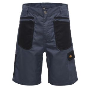 Image of Site Harrier Black & grey Shorts W32"