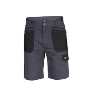Image of Site Harrier Black & grey Shorts W36"