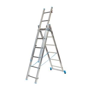 Image of Mac Allister 18 tread Combination Ladder