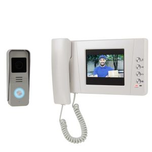 Image of Blyss Wired - 2 wires Video intercom system Silver & white