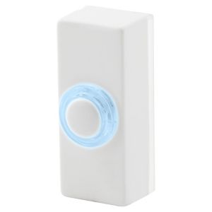 Image of Blyss White Wired Bell push