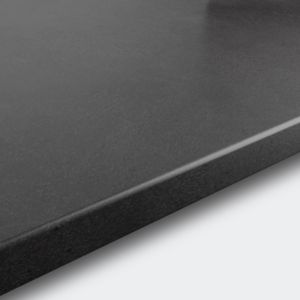 Image of 22mm Algiata Matt Grey Stone effect Laminate & particle board Round edge Kitchen Worktop (L)3000mm