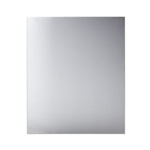 Image of GoodHome Kasei Brushed effect Stainless steel Splashback (H)800mm (W)1000mm (T)10mm