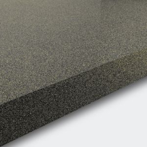 Image of GoodHome 38mm Berberis Gloss Grey Glitter effect Laminate & particle board Square edge Kitchen Worktop (L)3000mm