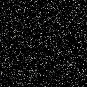 Image of GoodHome Berberis Gloss Sparkle effect Black Worktop edging tape (L)3m