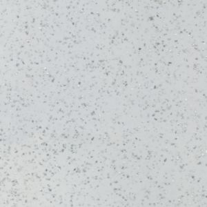 Image of GoodHome Berberis Gloss Sparkle effect White Worktop edging tape (L)3m