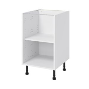 Image of GoodHome Caraway White Base cabinet (W)500mm
