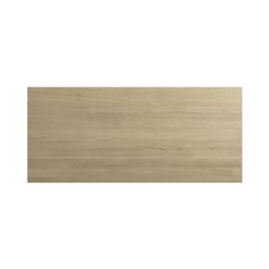 Image of GoodHome Chia Light oak effect slab Standard Breakfast bar Back panel (H)890mm (W)2000mm
