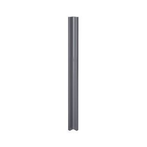 Image of GoodHome Stevia Gloss anthracite slab Tall Wall corner post (W)59mm (H)895mm