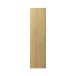 Image of GoodHome Verbena Natural oak shaker Tall Appliance & larder End panel (H)2190mm (W)570mm Pair