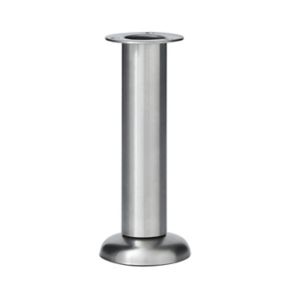 Image of GoodHome Cicely 165mm Silver effect Cabinet legs Pack of 4