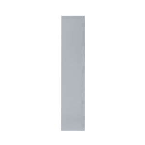 Image of GoodHome Alisma High gloss grey slab Highline Cabinet door (W)150mm