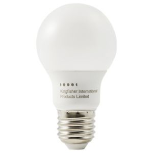 Image of E27 6W 470lm GLS Warm white LED Light bulb